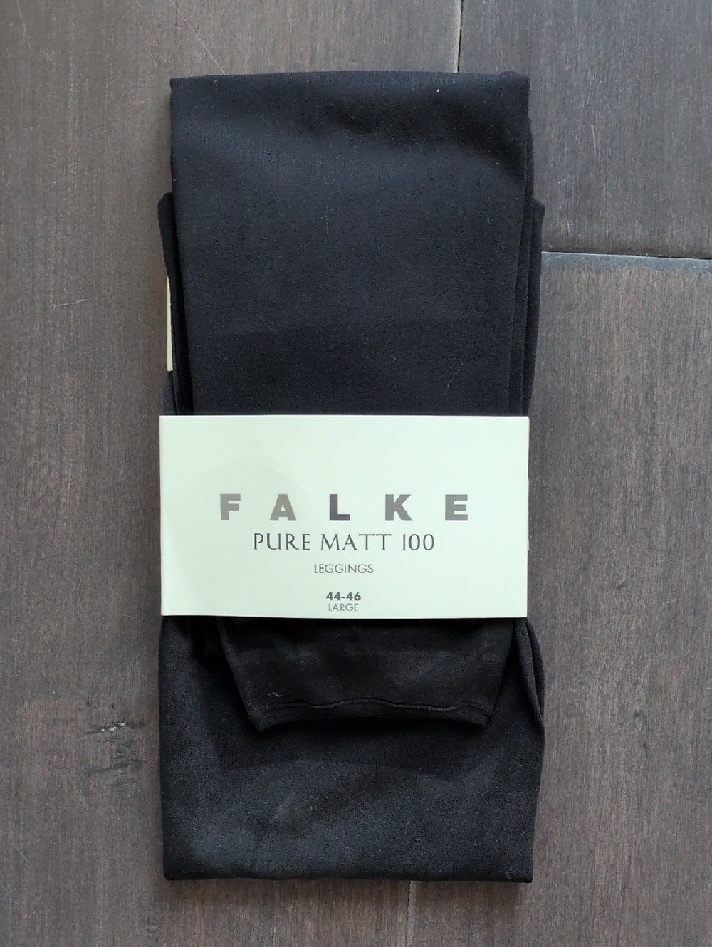FALKE Pure Matt 100 Leggings - Black